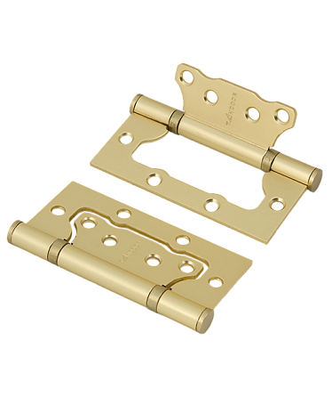 Накладные петли бабочки Петля накладная TANDOOR TD100-2S steel (100*75*2,5) SSG 